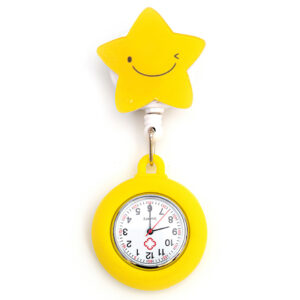 Yellow smiling five-pointed star