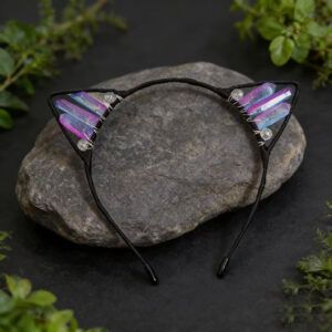 Jelly Pink Blue Cat Ears