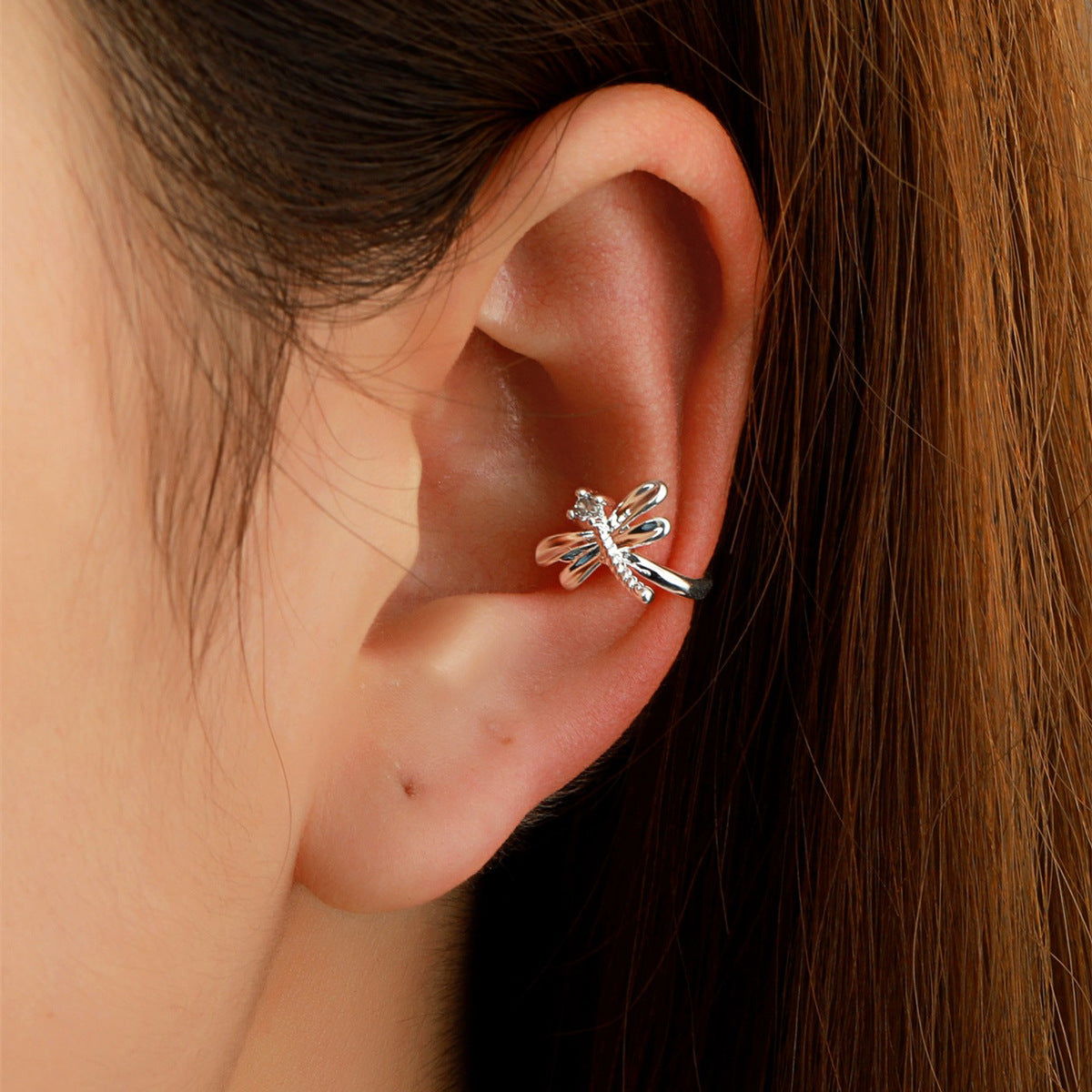 Wholesale U-shaped agoy Copper Earrings