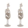 O1CN01SXA3un1gFnvoNgYqu_2213748334113-0-cib Wholesale Pearl Inlaid Diamond Wine Glass Shaped Alloy Earrings