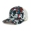 O1CN01SYCjz71INXhK5qGEJ_2247210881-0-cib-1 Wholesale Western style Cross Ponytail Print Baseball Cap Peaked Cap