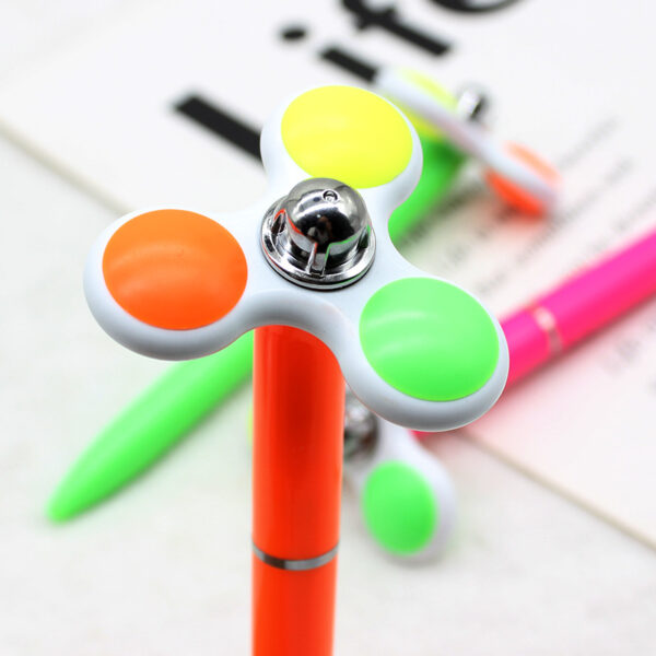 O1CN01SYMvgk1k8i6r9vVrg_2913784639-0-cib Wholesale Color Rotating Twisted Plastic Gyroscope Pressure Reducing Toy Ball Pen