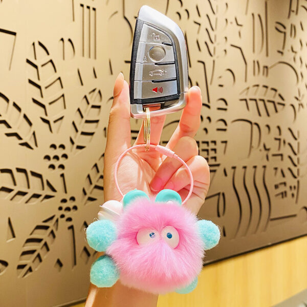 Wholesale Cartoon Cute Rabbit Elf Small Briquettes Plush Keychain