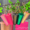Wholesale Mini Colorful Diamond Durian Cup Keychains