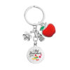 Wholesale Thanksgiving Teacher's Day Metal Keychains