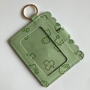 Small cat head - green