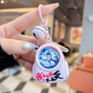 Pink schoolbag—ao bing