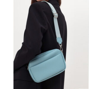 Azure with solid color webbing