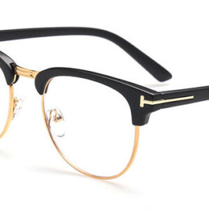 C6 sand black frame white film