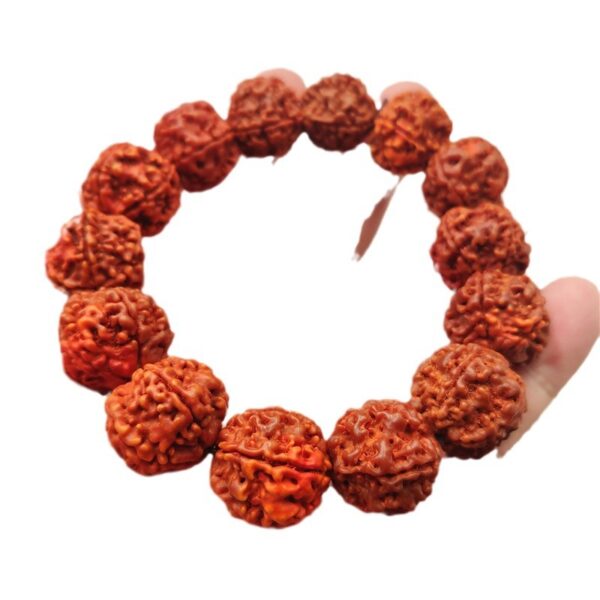 Wholesale Rudraksha Bodhi Five Petals Bracelet