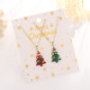 Wholesale Christmas Collection Pendant Alloy Necklace
