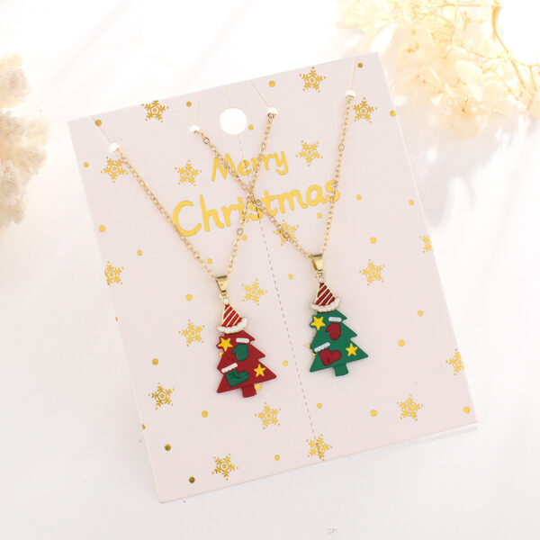 Wholesale Christmas Collection Pendant Alloy Necklace