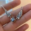 O1CN01Sn3um31qr2BVC9bTP_2206574885548-0-cib Wholesale Vintage Love Crown Wings Necklace