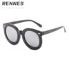 O1CN01Snh4bW1msAbhOD0UM_2103395009-0-cib Wholesale Color Film Reflective Round Frame PC Kids Sunglasses