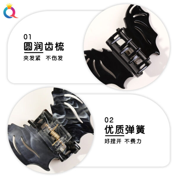 O1CN01Spvjh91jqqmS3Epao_2847654600-0-cib Wholesale Halloween Bat Funny Shark Grab Clip