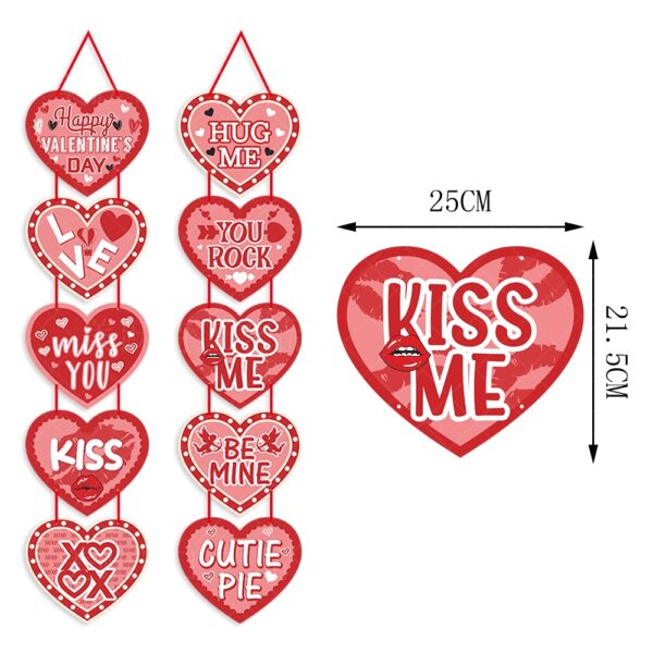 Wholesale Valentine's Day Themed Love Paper Party Decoration Banners