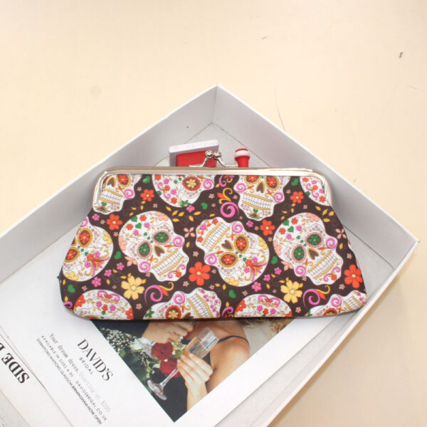 Wholesale PVC Jakarivara Skull Coin Purse