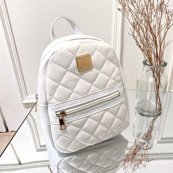 Wholesale PU Embroidery Small Backpack