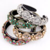 Wholesale New Vintage Crystal Rhinestone Sponge Headband