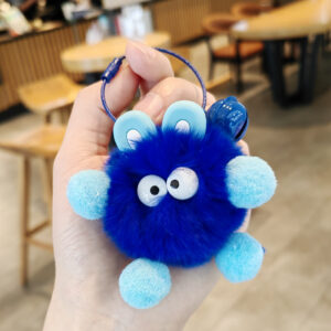 Dark blue wire rope small briquettes