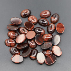 Red Tiger's Eye / 13*18MM oval ring surface