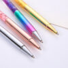 Wholesale Plastic Gold Powder Elk Ballpoint Pen