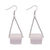 Wholesale Creative and Interesting Simulated Toilet Paper Earrings