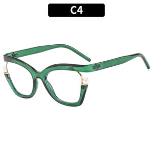 C4-transparent green frame
