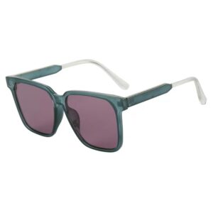 Blue Gray frame purplish red piece