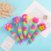 Wholesale Colorful Plush Cartoon Plastic Ballpoint Pen