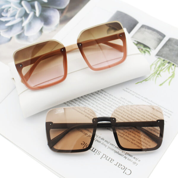 Wholesale PC Half Frame Sunglasses