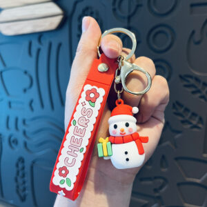 Red Scarf Christmas snowman