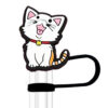 O1CN01TB1xgz1saD2shH3pO_2214349335782-0-cib Wholesale 10pcs PVC 10mm Cute Cat Animal Straw Cover Cup Decoration