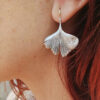 Wholesale Vintage Ginkgo Leaf Earrings