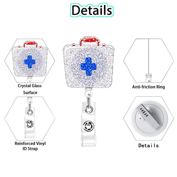 O1CN01TBT1bj1DSyNWHrjOH_971130216-0-cib Wholesale Doctor Nurse Retractable Acrylic Keychains