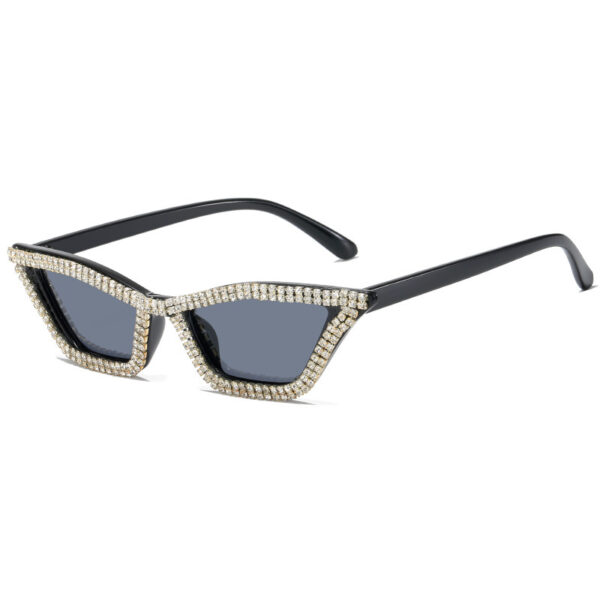 Wholesale PC Cat Eye Diamond Sunglasses