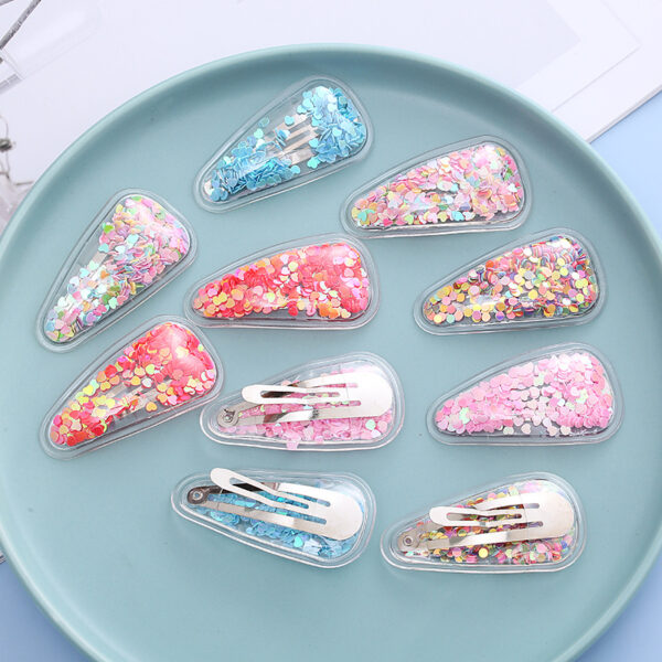 O1CN01TCZ1Qb21wwzBMZIkR_2207871317050-0-cib Wholesale PVC Color Quicksand Hairpin for Kids