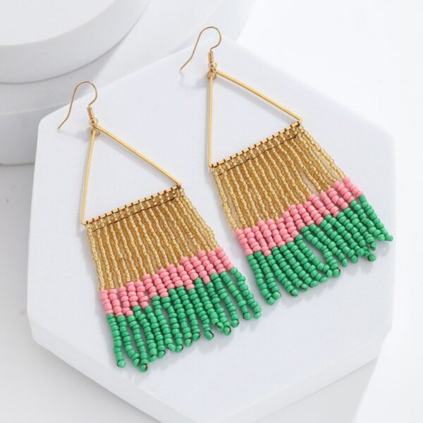 O1CN01TCbRWZ1q6JpyHbUBt_2916055446-0-cib Wholesale Vintage Bohemian Handmade Tassel Rice Bead Earrings