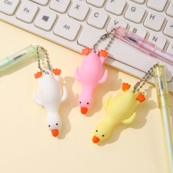 O1CN01TCpg9h1NAKPQTf8BT_2214322641529-0-cib Wholesale Plastic Duck Pendant Erasable Gel Pen