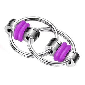 Decompression bicycle chain purple