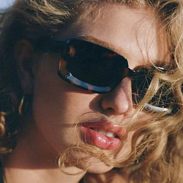 Wholesale Small Square Frame PC Sunglasses