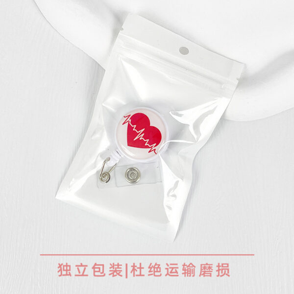 O1CN01TFY5zV1u1yWoGj3fd_2210248035978-0-cib Wholesale Retractable Doctor Nurse Badge Holder Keychain