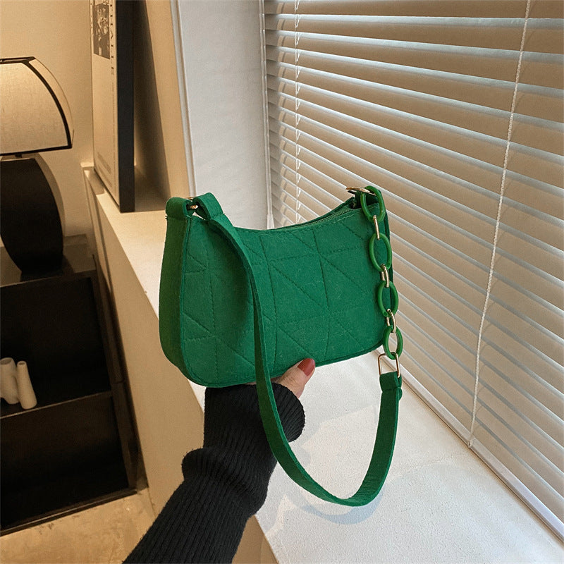 Wholesale Shoulder Bag Casual Simple Crossbody Bag Retro Armpit Bag