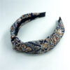 Wholesale Artistic Retro Geometric Fabric Print Headband