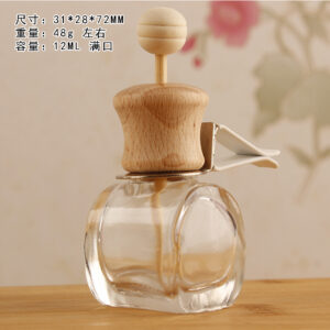 Figure; High waist air outlet-small schoolbag 12ML; Glass wood alloy