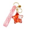 Wholesale Cherry Blossom Oil Bunny Drift Bottle Acrylic Keychains
