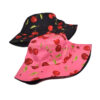 Wholesale Polyester Cherry Pattern Bucket Hat