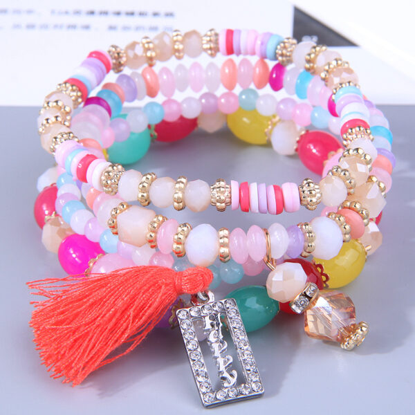 O1CN01TMxikz24CBRiPgOAz_2149317354-0-cib-1 Wholesale Versatile Love Tassel Alloy Bracelet