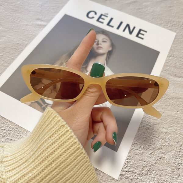 Wholesale Narrow Small Frame PC Sunglasses