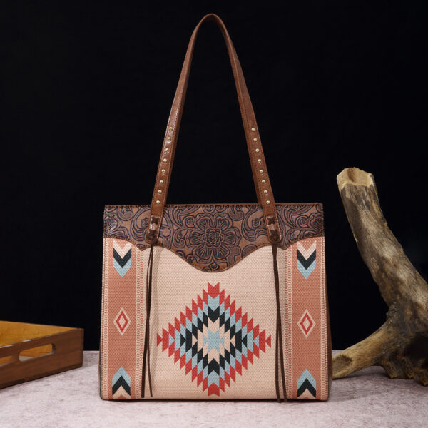 O1CN01TQv4xw1bYyPEBpI0d_2209154643478-0-cib Wholesale Vintage Cotton Linen Aztec Western Style Bohemian Handbag Shoulder Bag